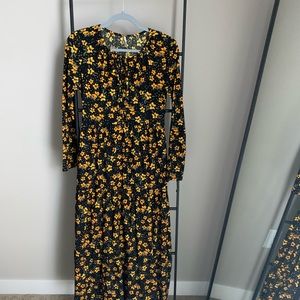 Free People Floral Maxi Dress